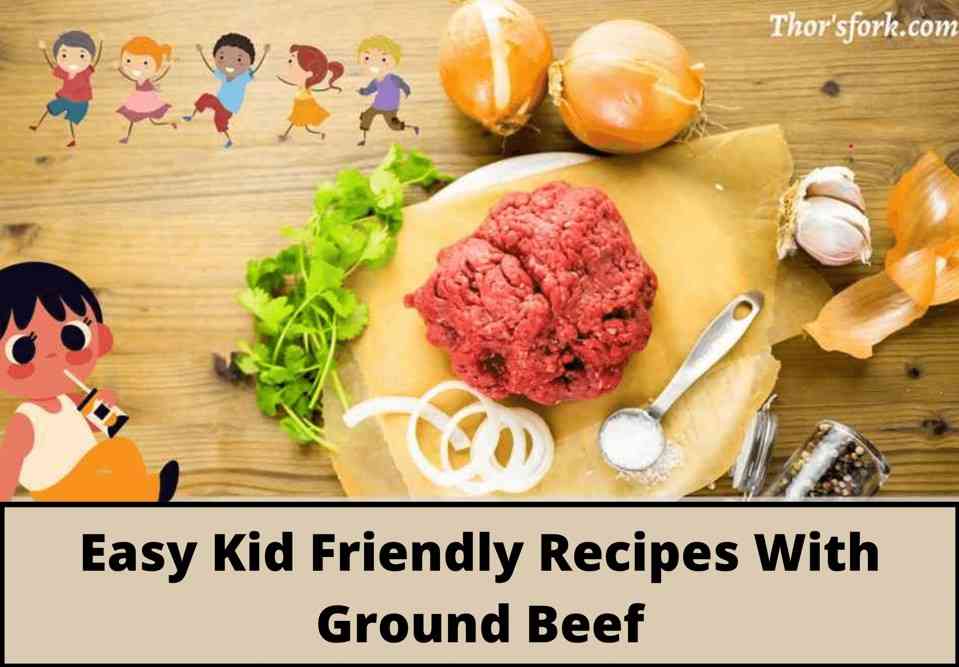 Easy Kid Friendly Recipes With Ground Beef