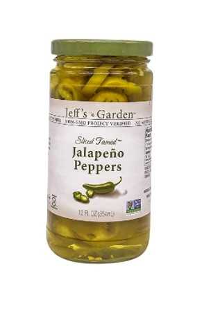 Jeff's Naturals Sliced Tamed Jalapeno Peppers