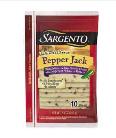 Sargento, Sliced Pepper Jack Cheese
