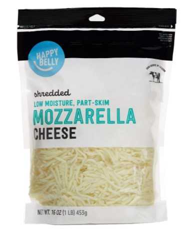 Brand - Happy Belly Mozzarella Cheese 