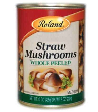 Roland Foods Canned Peeled Straw Mushrooms