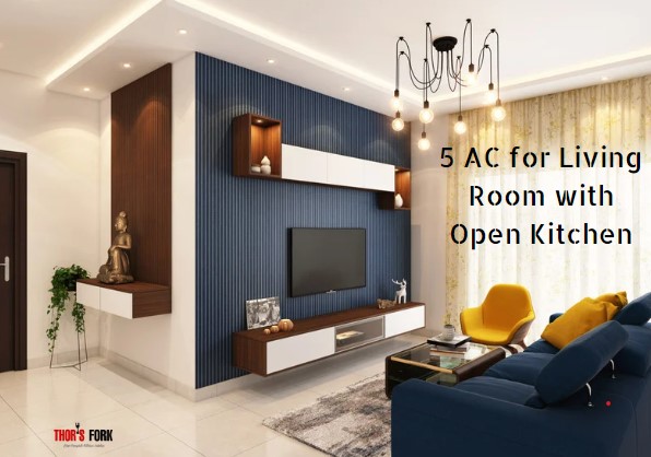 AC for Living Room with Open Kitchen