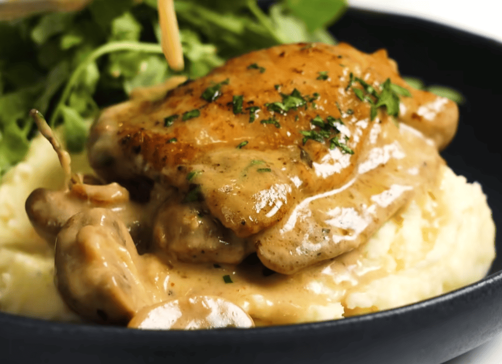 Chicken fricassee