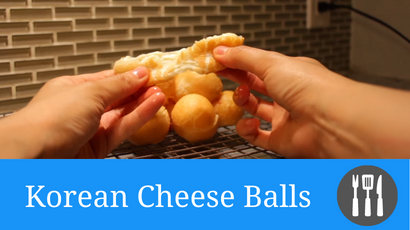 Korean cheese balls recipe thumbnail